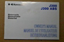 Kawasaki J300 SC300-AE/BE 2014 USED OEM Owners Manual German Language 99976-1803