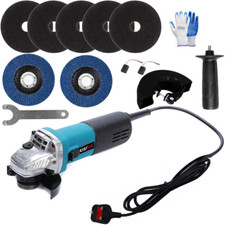 710W Corded Electric Angle Grinder 125mm Heavy Duty Cutting Grinding 11000RPM