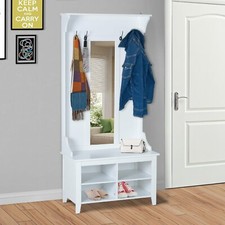 Hallway Mirror Cabinet W/4