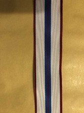 Queen Elizabeth Silver Jubilee Full Size Medal Ribbon
