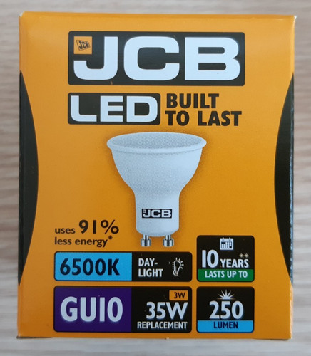Gu10 led bulbs 35w jcb - gu10,
