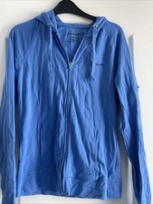 Pineapple Fitness Blue Fitted Zip Up Jacket Size 14