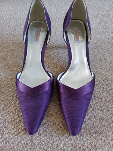 Jacques vert purple shoes - jacques,