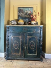 Antique Painted Cupboard/Linen