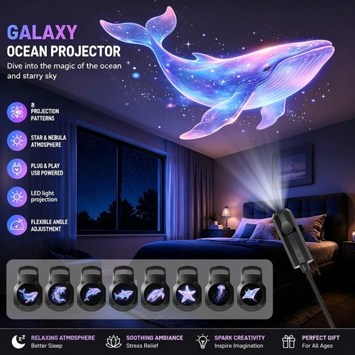 Galaxy projector night - projector,
