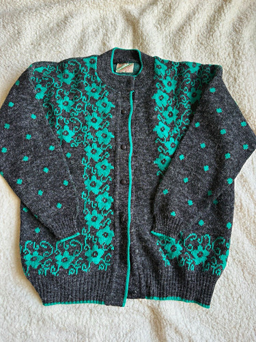 Vintage floral cardigan - vintage,
