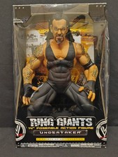 Jakks Pacific WWE Ring Giants 14"  Under Taker Poseable Action Figure (U)