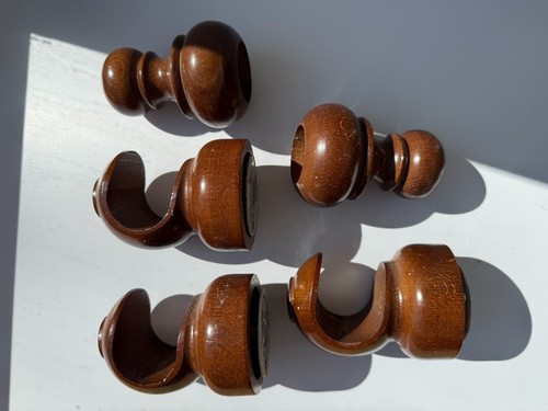 Vintage solid wood curtain - solid, 2