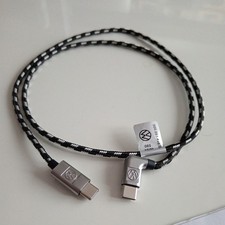 Genuine Volkswagen Premium Cable USB C To USB C 70cm Fits iPhone 15 And Samsung