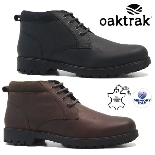 Mens leather boots walking - leather,