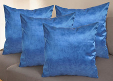 Set of 4 - Plain Ocean Blue