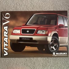 Suzuki Vitara V6 2.0 Estate 5-dr 1996-97 UK Market Sales Brochure 