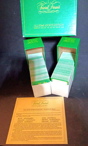 Trivial pursuit special sets - sets,