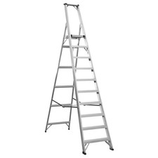 Sealey aluminium step ladder - aluminium,