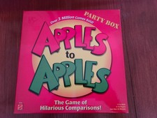 Apples to Apples Family Version Party Box Complete VGC Free UK P&P