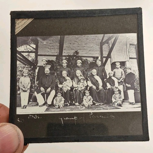 Magic lantern slide group - magic,