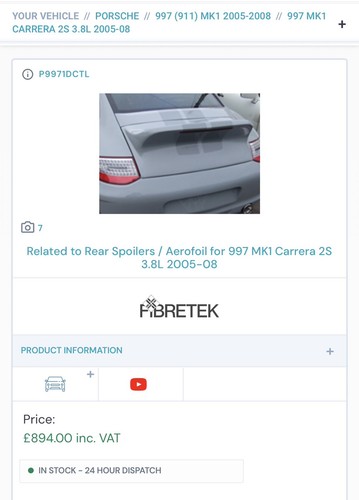 Ducktail rear trunk - ducktail,