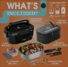 TRAVELISIMO Heated Lunch Box