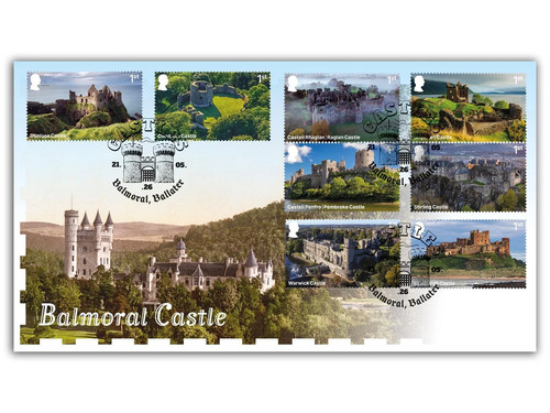 British castles first day - british,