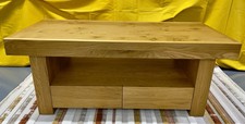 Restored Solid Oak TV Unit / Coffee Table