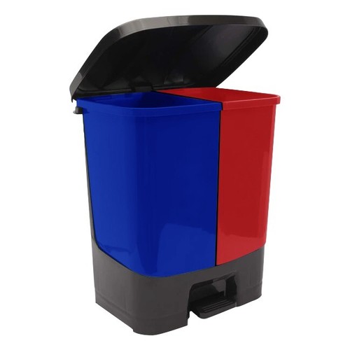 37l twin bin plastic - twin, foot