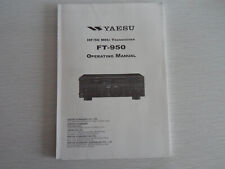 YAESU FT 950 (GENUINE PRINT INSTRUCTION MANUAL ONLY)......RADIO_TRADER_IRELAND.