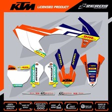 KTM SX50 SX65 MOTOCROSS GRAPHICS MX GRAPHICS KIT DECALS STICKERS SX DHL TEAM BLU