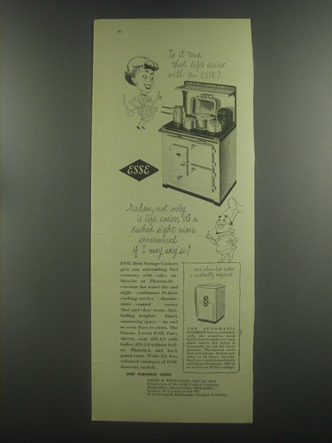 1953 esse cooker and - 1953,