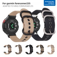 Watch Strap for Garmin Forerunner 220 230 235 620 630 Canvas Nylon Band Rugged