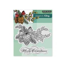 Penny Black Cling Rubber Stamps - Winter Pine 40-348
