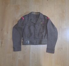 WW2 Original British Lieutenant Coldstream Guards Battledress Tunic Dated 1945