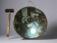 Japanese Brass Ship Gong with
