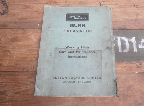 Ruston bucyrus 22 rb - 22,