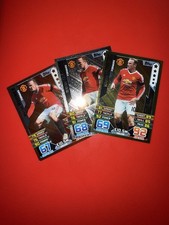 Match Attax 2015/16 Wayne Rooney Bronze/Silver/Gold Limited Edition