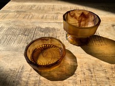 2 pieces of Art Deco Amber