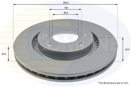 Front brake discs set braking - set,