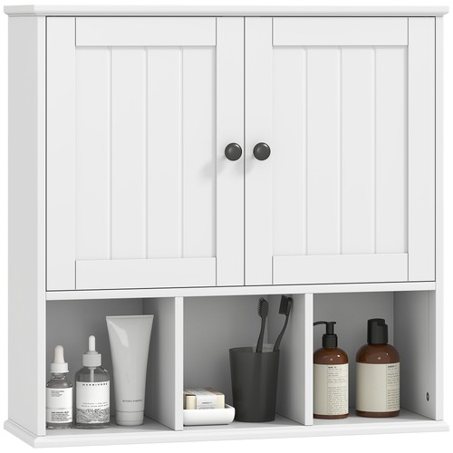 Homcom bathroom wall cabinet - bathroom,