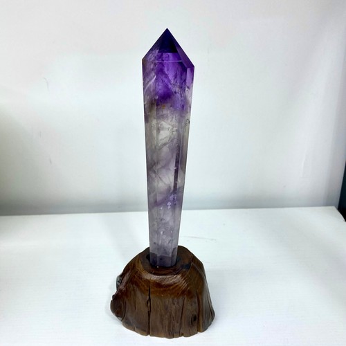 365g top natural amethyst - natural,
