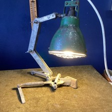 F.E.W Industrial Angle Poise Clamp On Or Stand Alone Industrial Inspection Lamp
