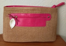 Decleor Woven Toiletry Bag – Makeup Cosmetic Travel Pouch