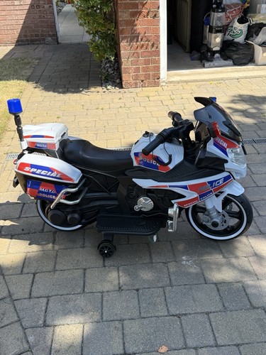 Ride electric police bike - ride, on