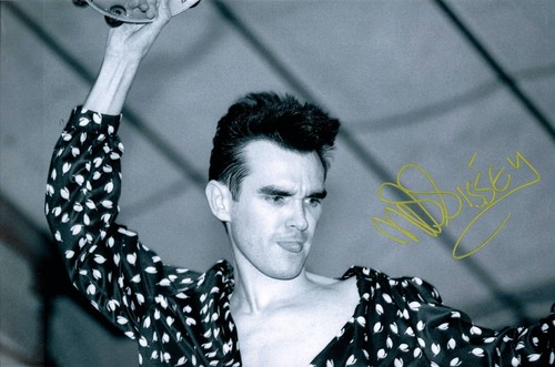 Morrissey the smiths signed - -,