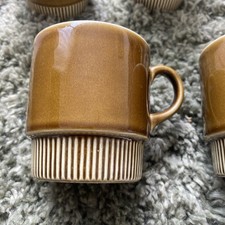 6 x Vintage Poole Pottery Tea