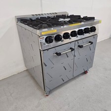 Range Cooker Oven 6 Burner Gas