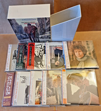 BOB DYLAN: The Freewheelin’ - Japan Mini LP CD Box Set w 10 CD Albums+ PROMO BOX