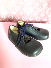 Crios      Baby Scottish   Kilt    Shoes   Brogues   Black  Leather Size UK 3,5