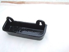 antique umbrella drip tray / church pew