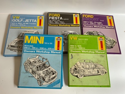Vintage haynes manuals mini - 5,