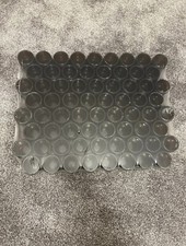 Round Jars Glass Amber