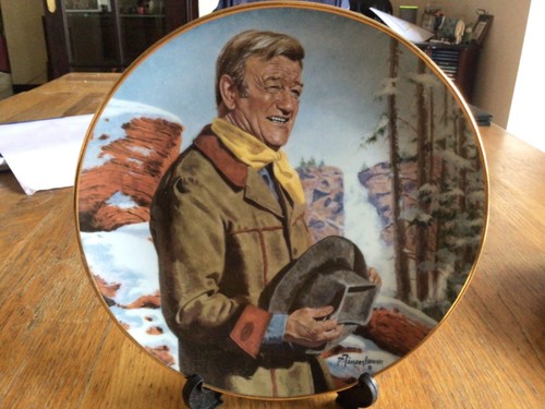 John wayne plate - john,